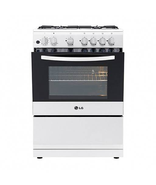 cuisinière lg 4 feux inox
