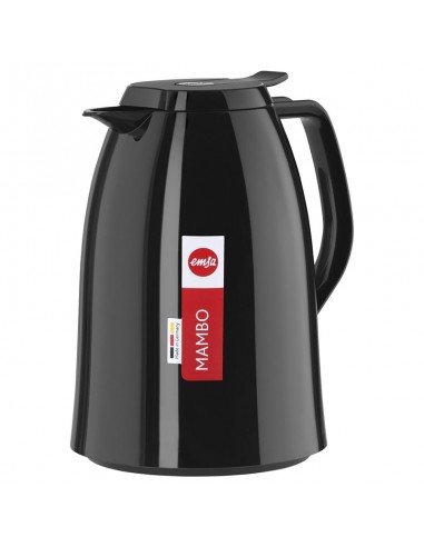EMSA Thermos MAMBO 1L NOIR Brillant -...