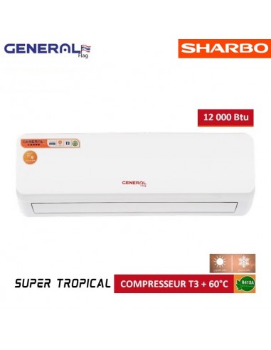 General Flag Climatiseur 12000 btu T3...
