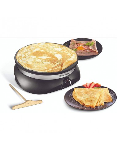 THOMSON Crêpière Noir 33 cm 1 250 W -...