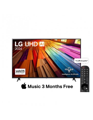 LG TV Smart 50” UHD AI UT80 / 4K /...