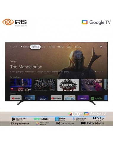Iris Tv Smart 55" QLED / UHD / 4K /...