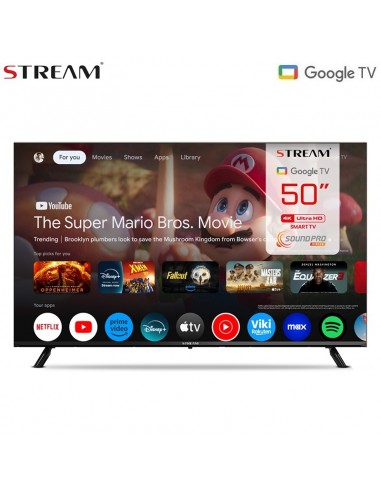 Stream TV Smart 50" UHD (4k) Google...