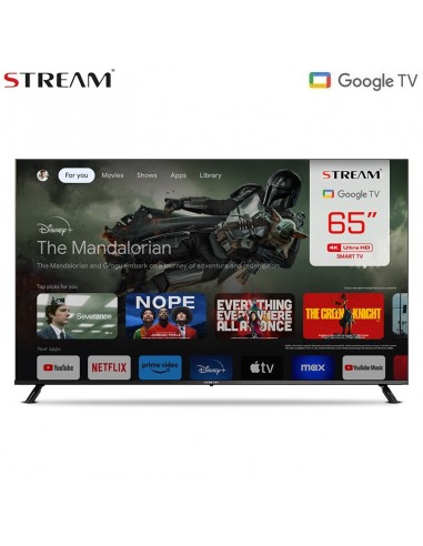 Stream TV Smart 65" UHD (4k) Google...