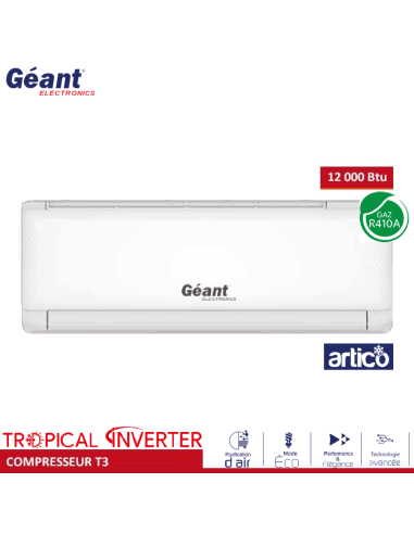 Géant Climatiseur 12000 Btu ARTICO T3...