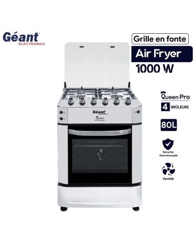 Géant Cuisinière 4 Feux Queen PRO...