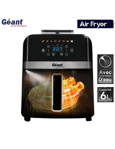 Géant Friteuse Air Fryer 6L 8... Géant Friteuse Air Fryer 6L 8...