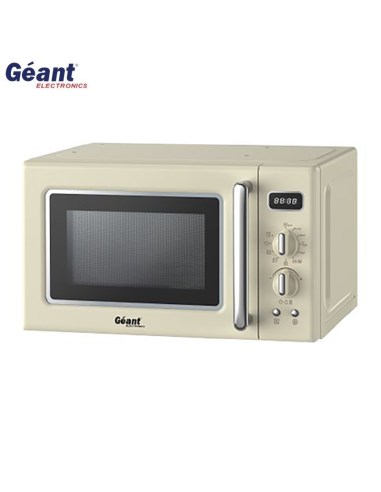 Géant Micro-Onde 20L Beige 1050W Avec...