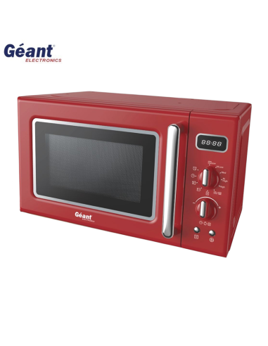 Géant Micro-Onde 20L Rouge 1050W Avec...